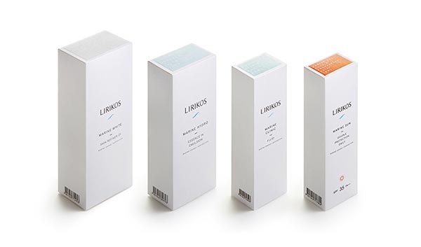 儷瑞思LIRIKOS潔面乳包裝盒設(shè)計圖01